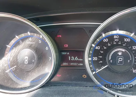 2013 Hyundai Sonata Gls из США, поврежденный, VIN 5NPEB4AC7DH804790